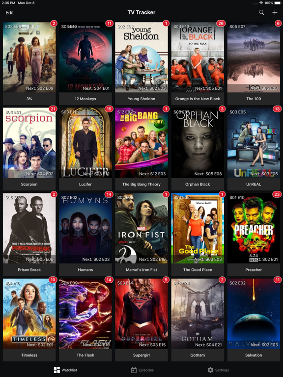 Screenshot #5 pour TV Tracker - TV Show Tracker