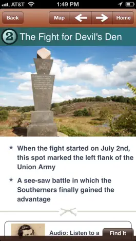 Game screenshot Gettysburg Battle App: July 2 hack