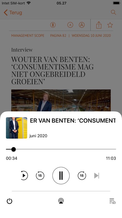 Management Scope Screenshot