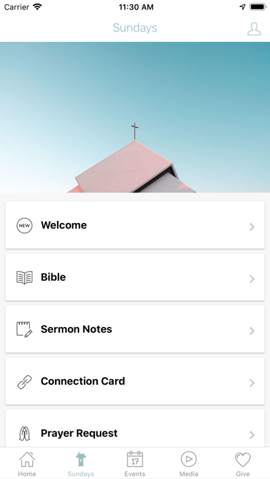 Emmaus Baptist Church iPhone screenshot 2 - Lifestyle app