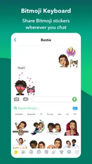 bitmoji iphone screenshot 4