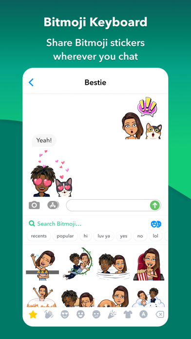 Screenshot 4 of Bitmoji App