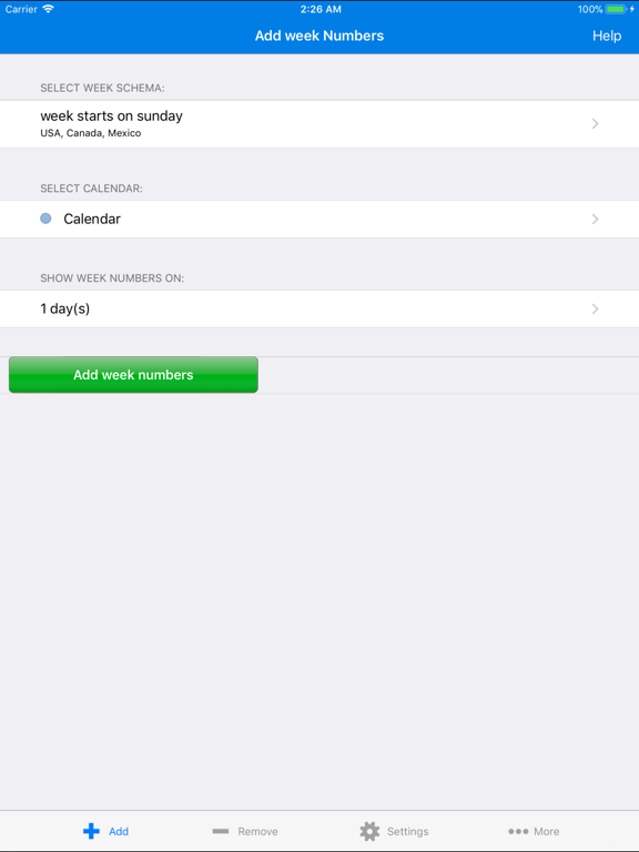Screenshot #5 pour Week Numbers - Calendar Weeks