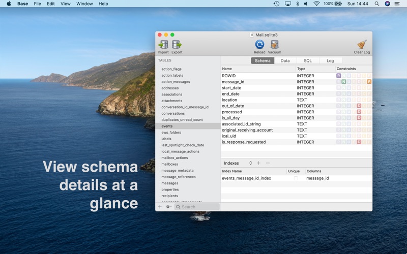 Screenshot #1 for Base - SQLite Editor