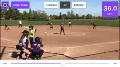 Softball Radar Gun + iPhone image 1