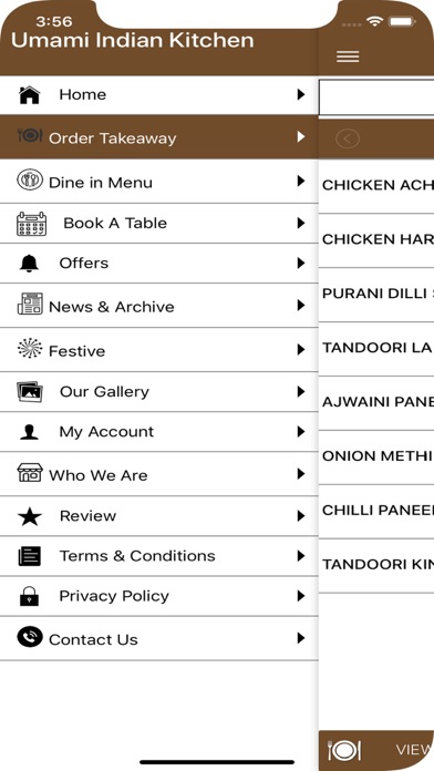 Umami Indian Kitchen screenshot 3