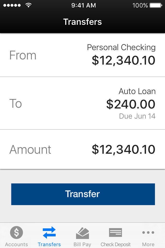 Marine FCU Mobile Access screenshot 4