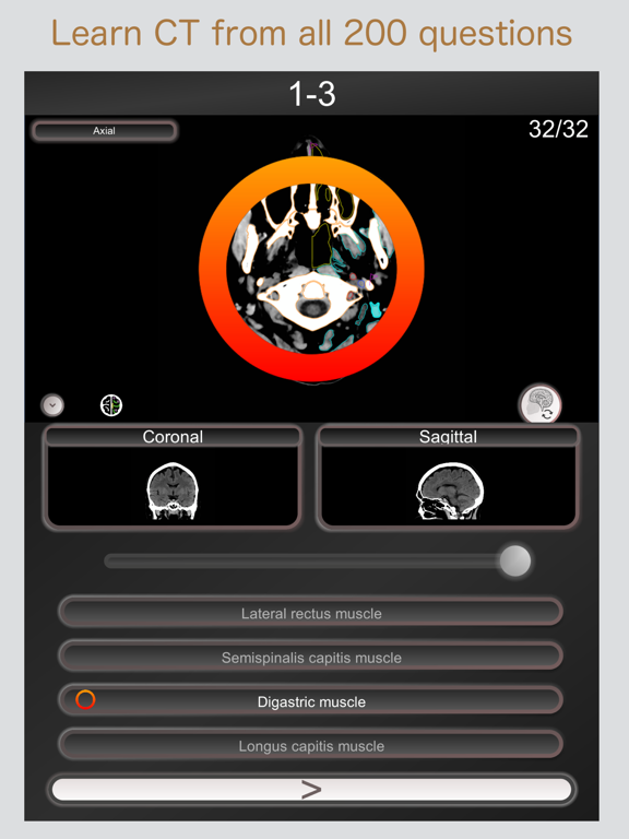 Screenshot #4 pour CT PasseQuiz Tête / IRM