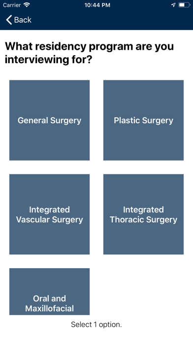 U-M Surgery Education Screenshot