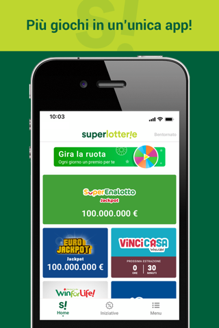 SuperEnalotto e giochi Sisal screenshot 2