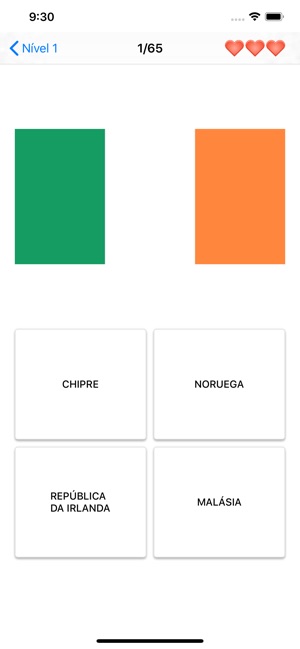 Quiz: Bandeiras do mundo::Appstore for Android