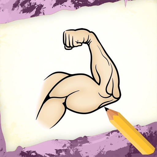 Draw Human Body - Hair Style iOS App