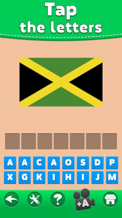 Flags Quiz - Word Puzzle Game Screenshot