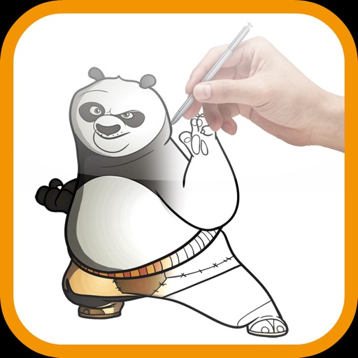 How to Draw Panda Kung Fu