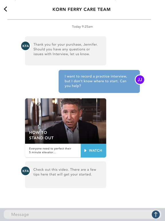 Korn Ferry Advance iPad screenshot 4 - Business app