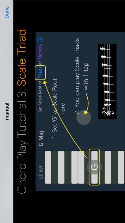 siner - touch chord player screenshot-3