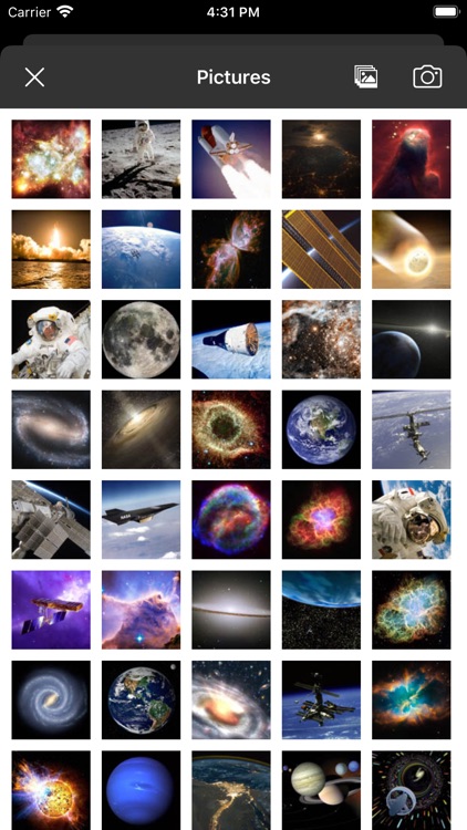 Picture Tile Slider In Space screenshot-5