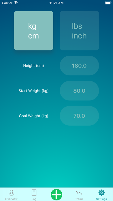 Weight Tracker: Health App Screenshot