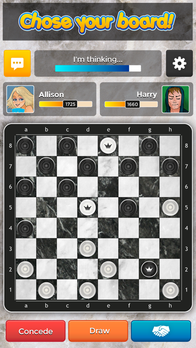 Checkers Plus - Board Game Screenshot