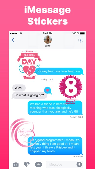 Women's Day Wishes Stickers screenshot 3