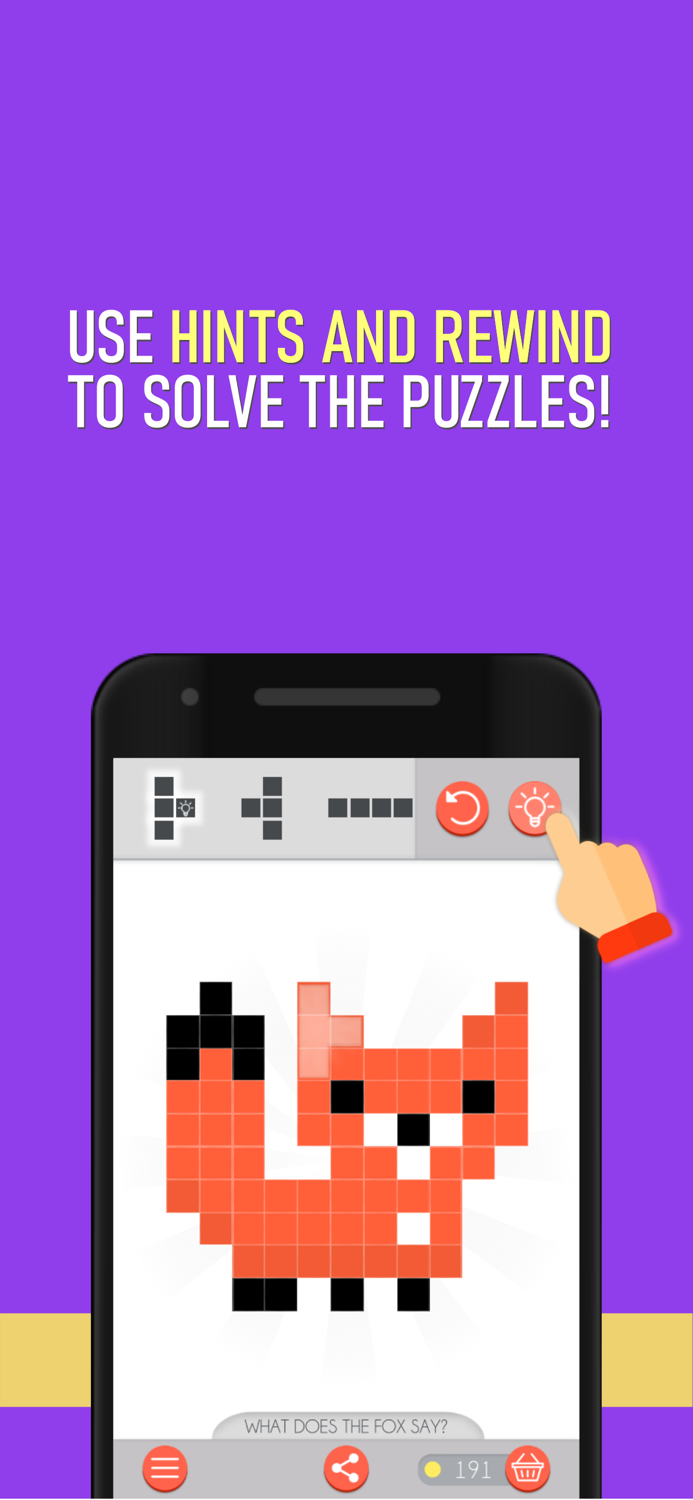 Pixel Blocks - Reverse Puzzle
