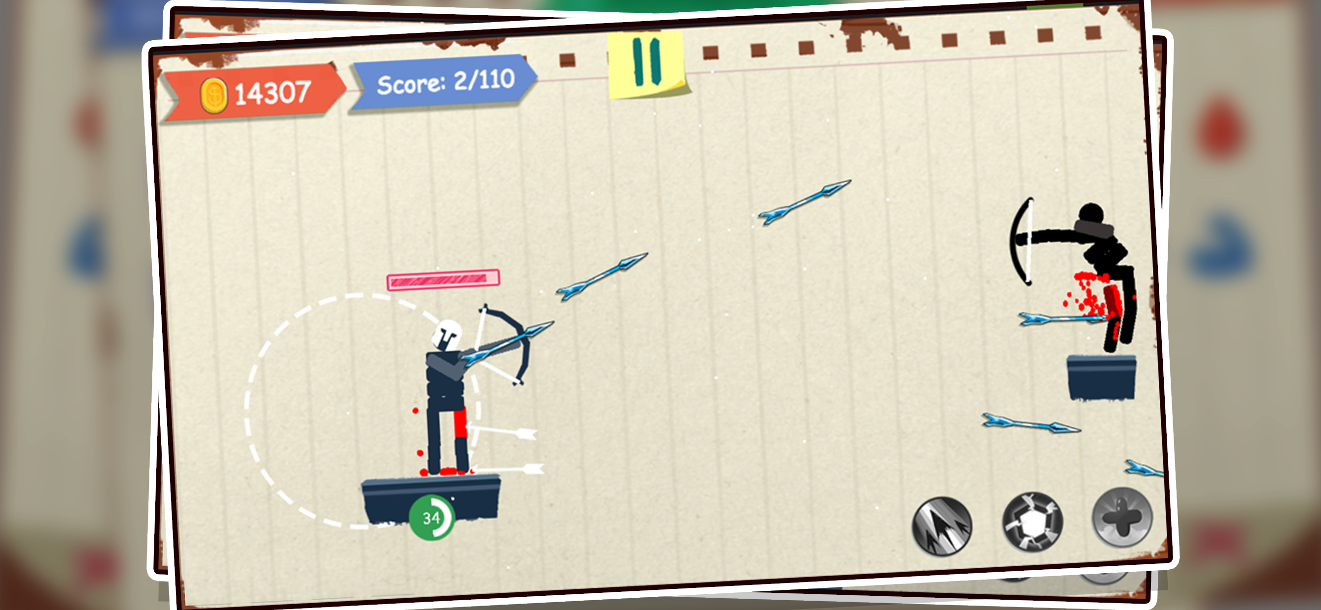 Stick Now: Stickman Bow Battle