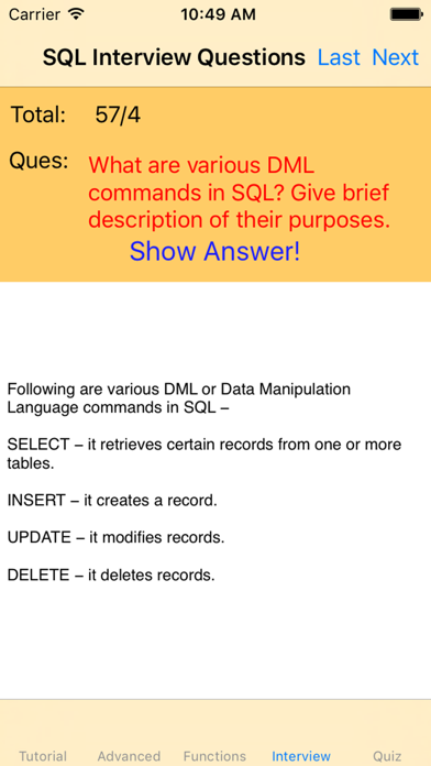 Learn SQL-Interview|Manual Screenshot