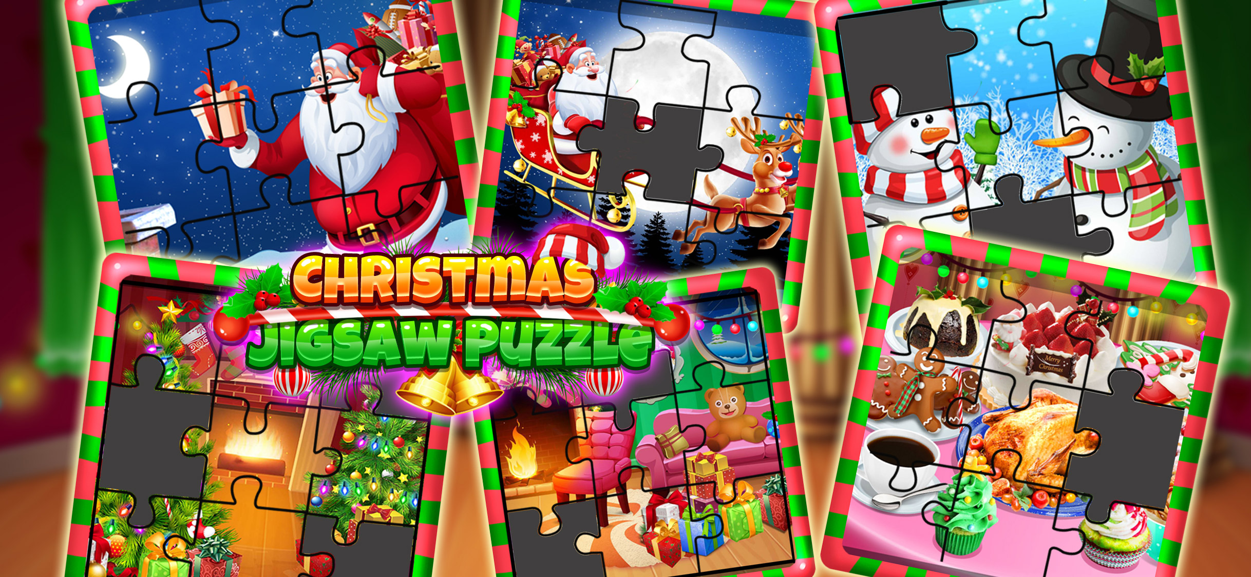 Christmas Crazy Jigsaw Puzzle screenshot 4