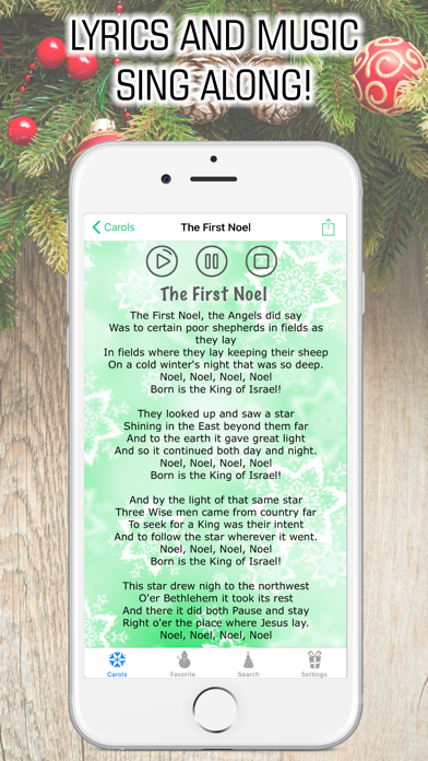 Screenshot #6 for Christmas Carols Sing Along
