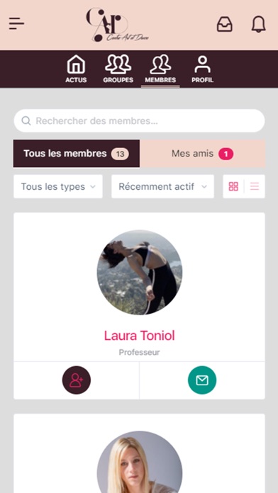 Centre Art et Danse Screenshot