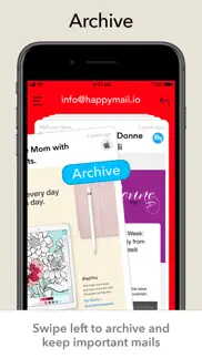 swipe mail for gmail iphone screenshot 2