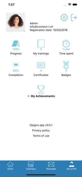 Game screenshot Opigno LMS apk