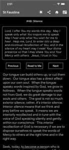 Reflections on Divine Mercy screenshot #4 for iPhone