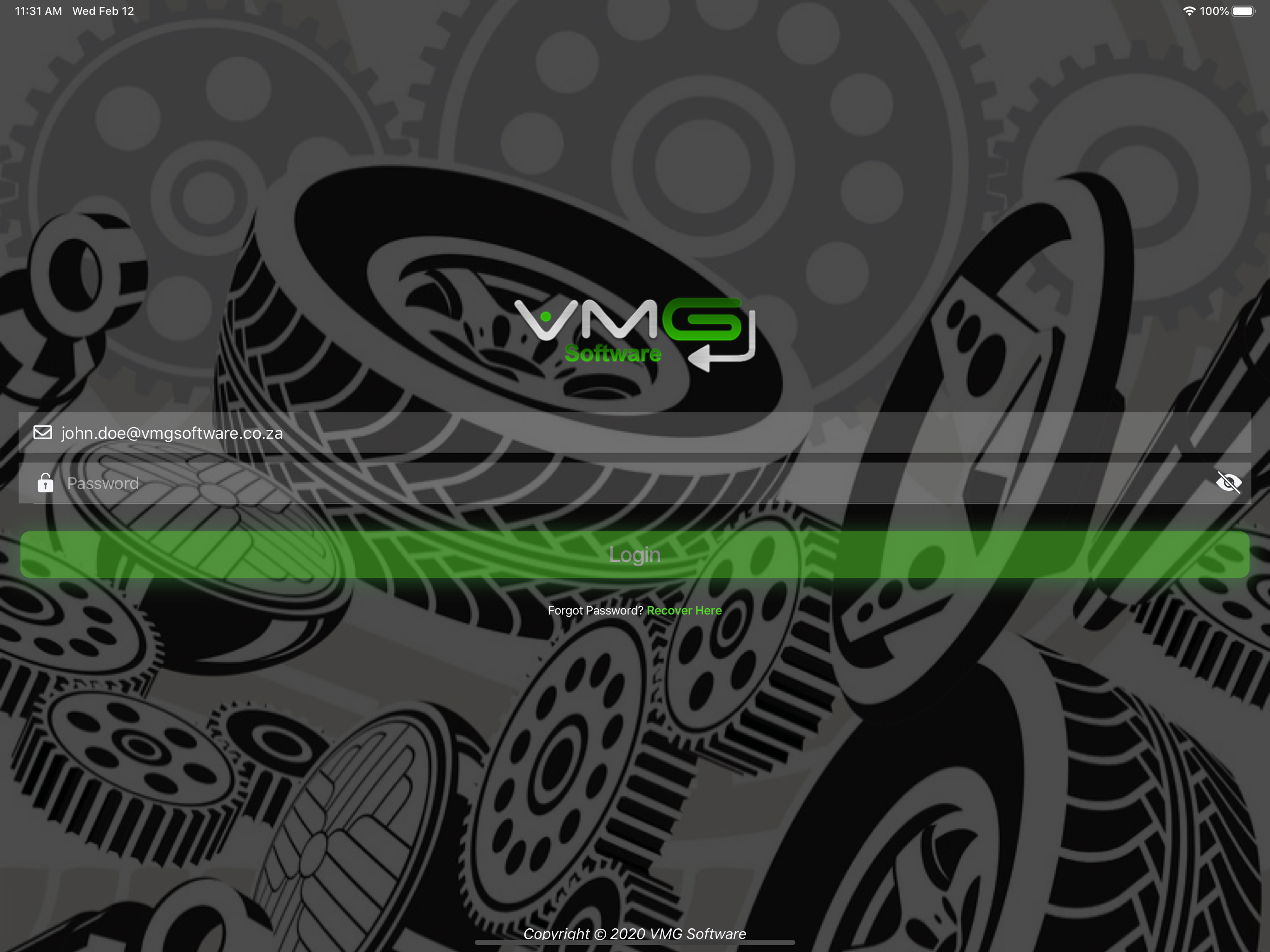 VMG Workshop Mobile