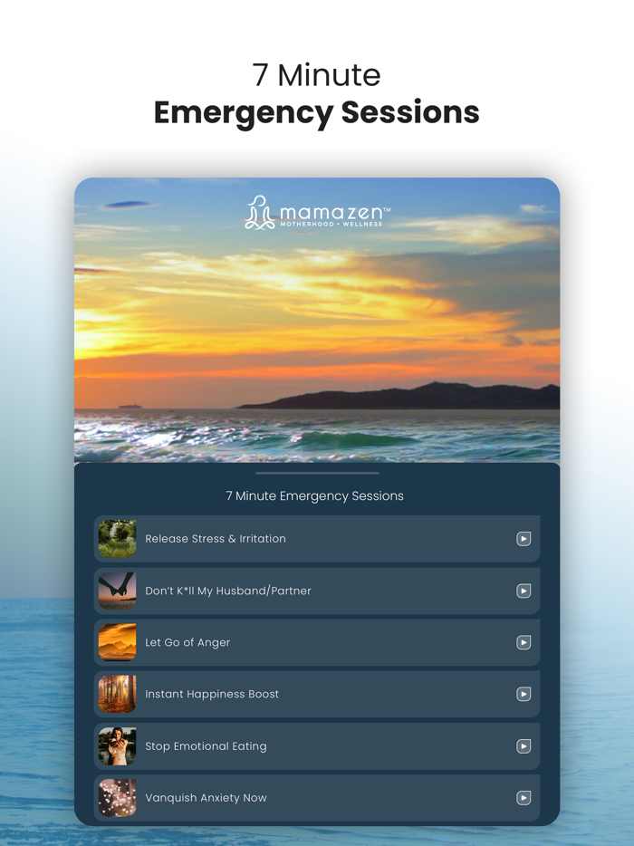 MamaZen Mindful Parenting App