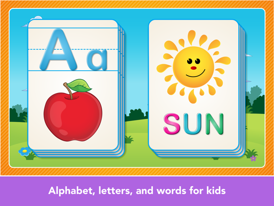 iPad Image of Learning games for toddlers.
