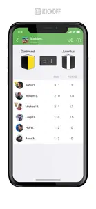 Kickoff - Football prediction screenshot #4 for iPhone