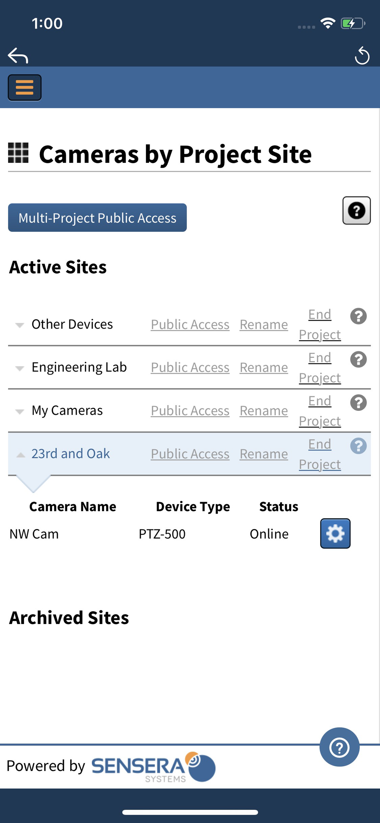 SiteCloud Mobile