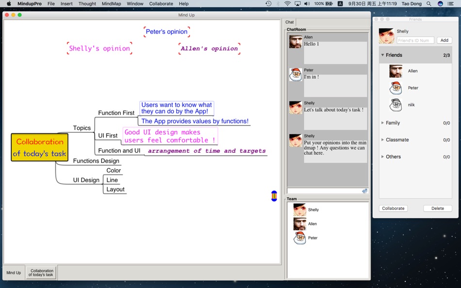 #5. Mindup: a mindmap tool (macOS) Podle: 涛 董