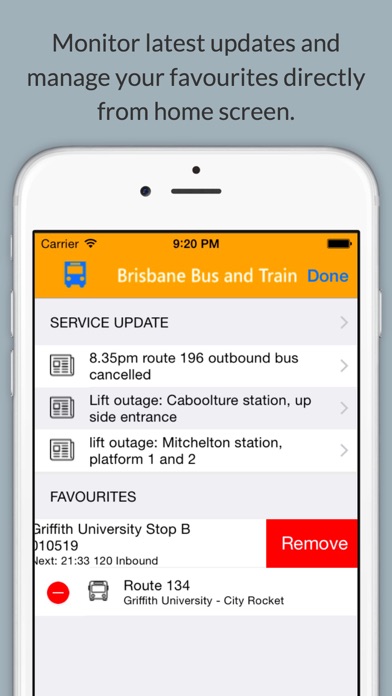 Brisbane Bus and Train Screenshot