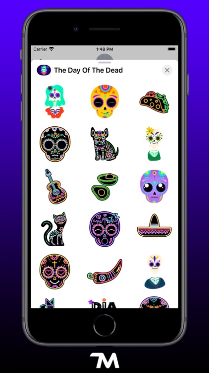 The Day Of The Dead Stickers