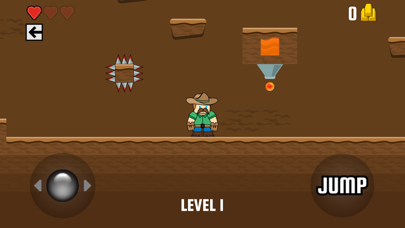 Screenshot #2 pour Cowboy Gold RoundUp Platformer