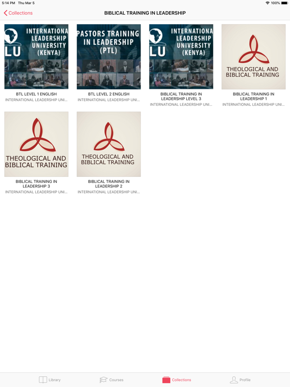 Biblical Training Leadership