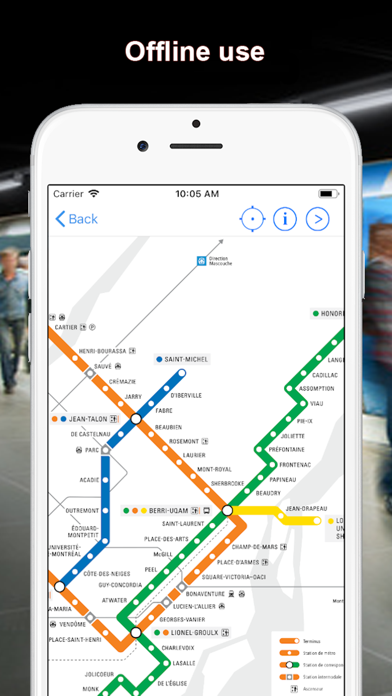 Screenshot #2 pour Métro CA - Montréal, Vancouver