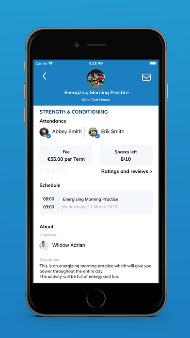 Screenshot #3 pour ServeSport App