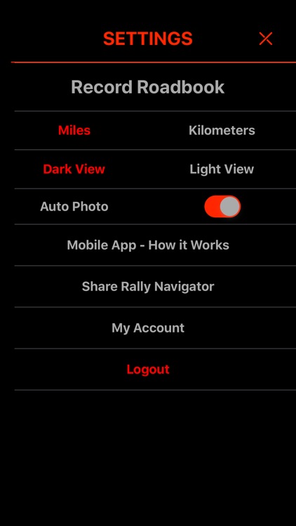 Rally Roadbook Recorder - GPS screenshot-5