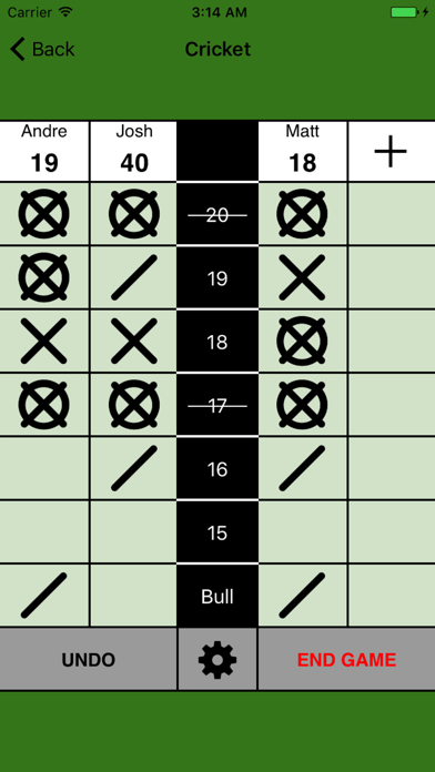 Screenshot #2 pour Simple Darts Scoreboard