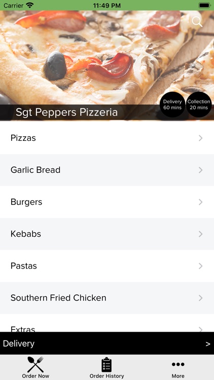 Sgt Peppers Pizzeria.