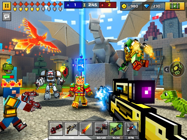 【图】Pixel Gun 3D: Fun PvP Action(截图3) 【图】Pixel Gun 3D: Fun PvP Action(截图3)