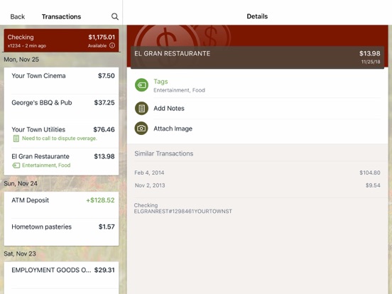 First Northern Bank of WY iPad screenshot 2 - Finance app